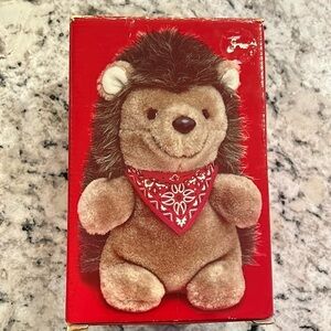 Avon Herbert The Hedgehog Plush Puppet NEW
